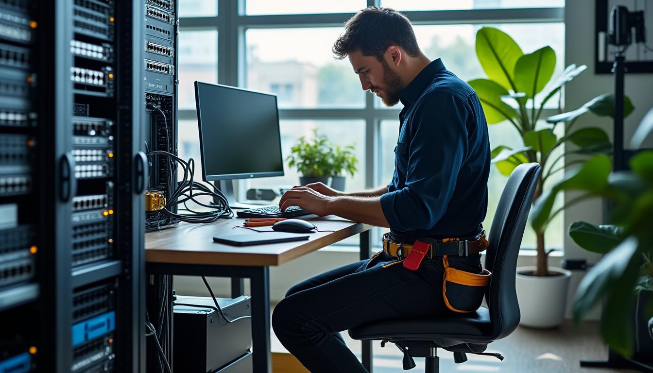 découvrez le métier de technicien de maintenance informatique : diagnostic, réparation et optimisation des équipements pour assurer le bon fonctionnement des systèmes informatiques.